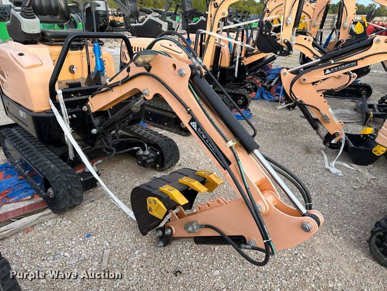 image for item EU1555 2024 Erie Industries EM15 mini excavator