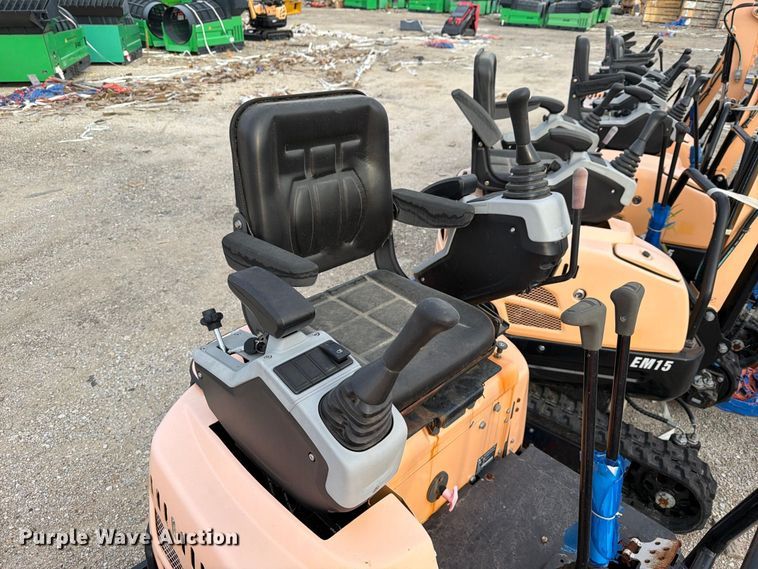 image for item EU1555 2024 Erie Industries EM15 mini excavator