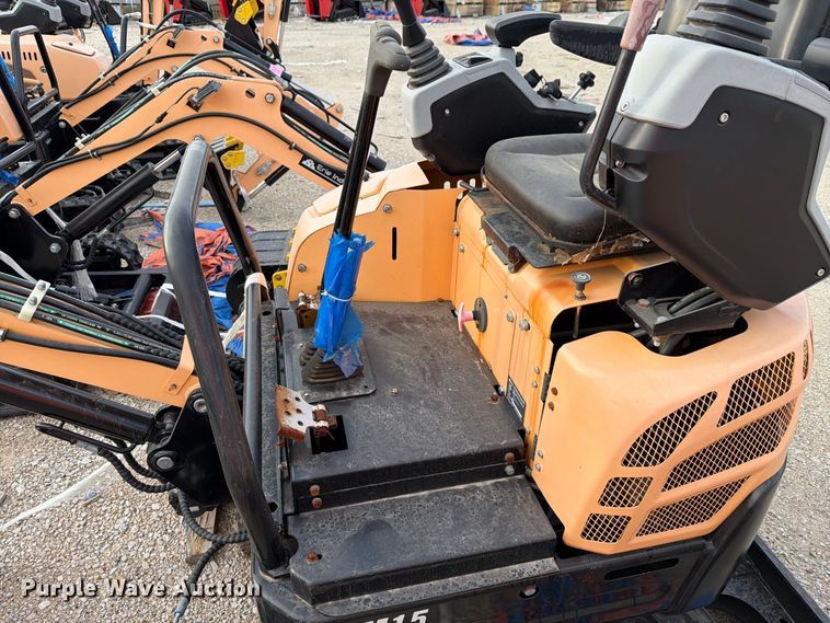 image for item EU1555 2024 Erie Industries EM15 mini excavator