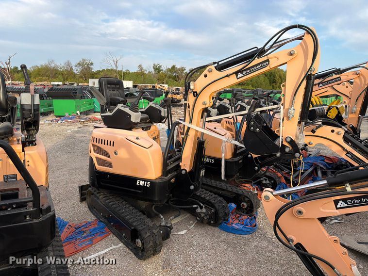 2024 Erie Industries EM15 mini excavator