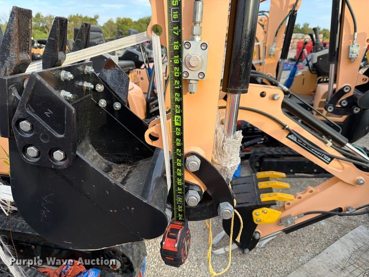 image for item EU1556 2024 Erie Industries EM15 mini excavator