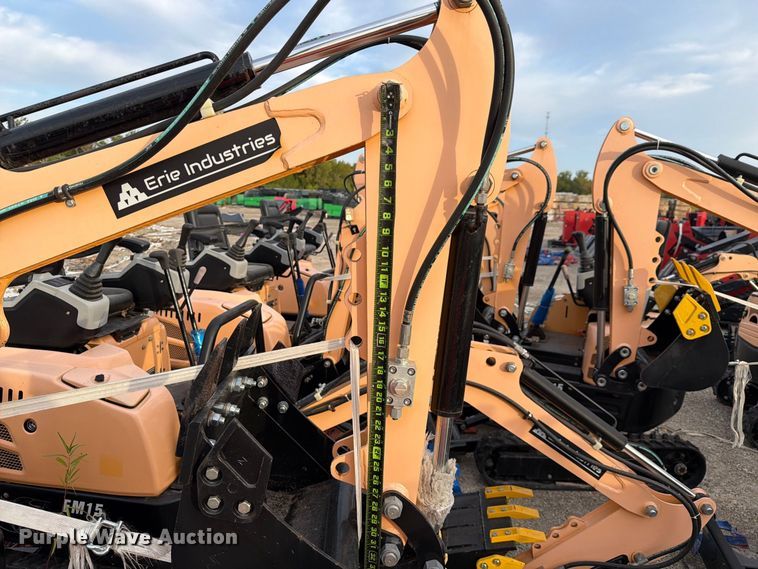 image for item EU1556 2024 Erie Industries EM15 mini excavator