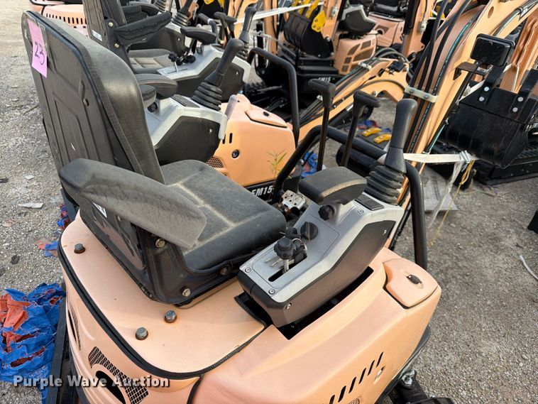 image for item EU1556 2024 Erie Industries EM15 mini excavator