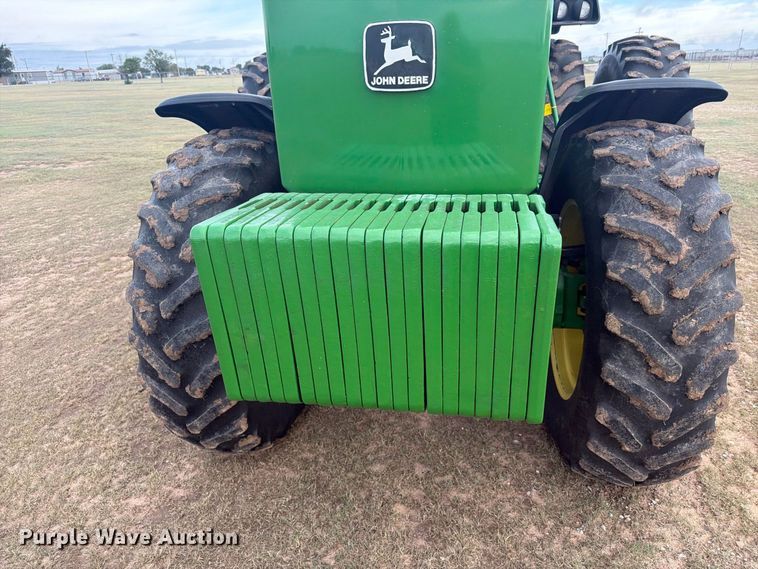 image for item EW4374 1989 John Deere 4955 MFWD tractor