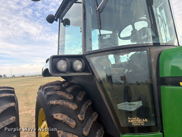 image for item EW4374 1989 John Deere 4955 MFWD tractor