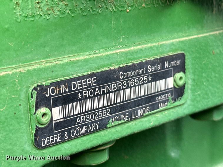 image for item EW4375 2013 John Deere 8335R MFWD tractor