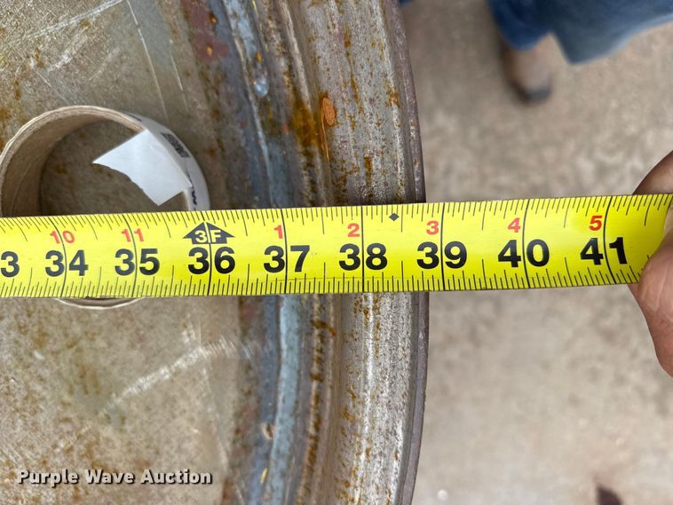 image for item EW4379 (2) John Deere combine wheels