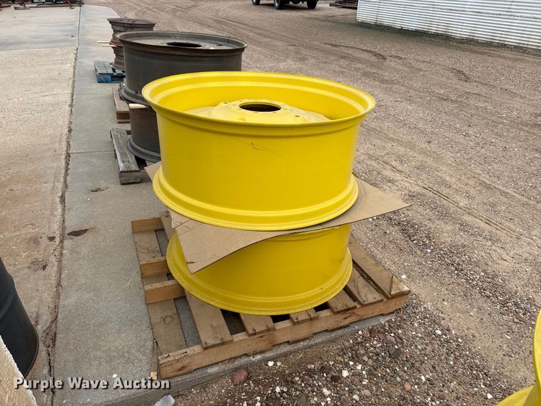 image for item EW4380 (2) John Deere wheels