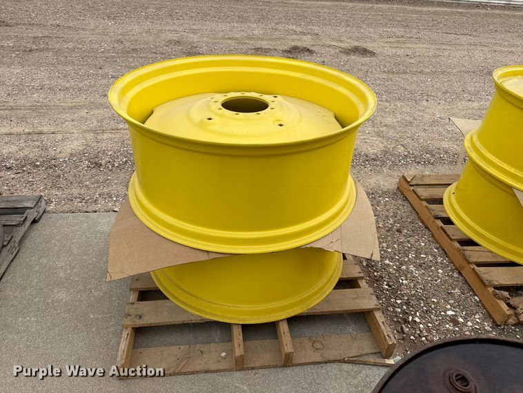 image for item EW4380 (2) John Deere wheels