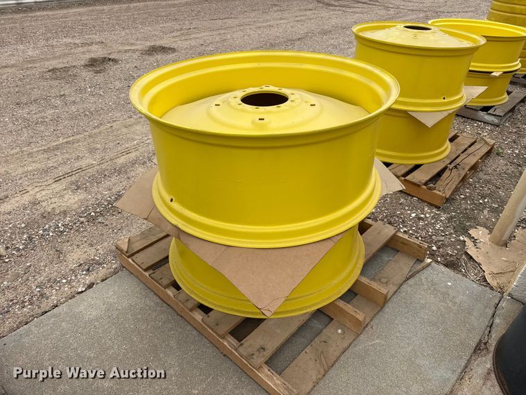 image for item EW4380 (2) John Deere wheels