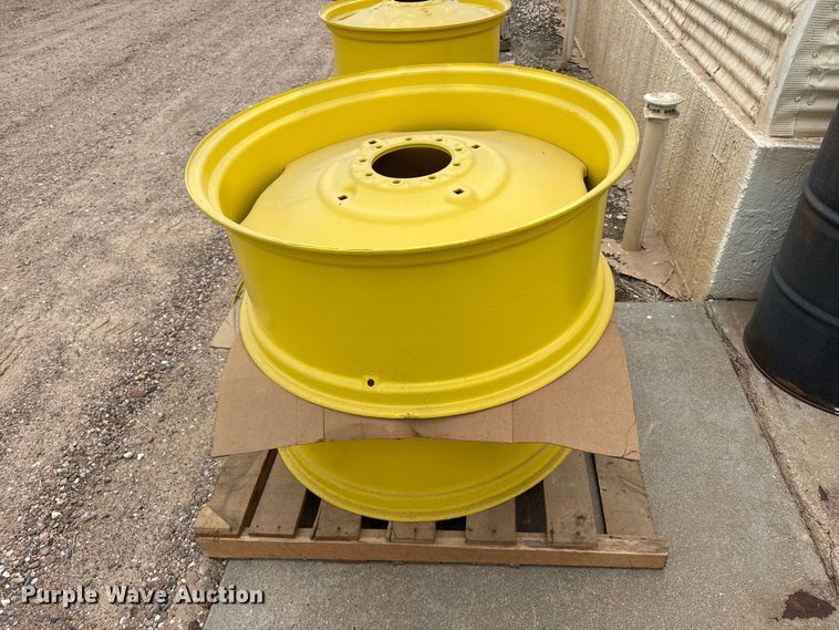 image for item EW4380 (2) John Deere wheels