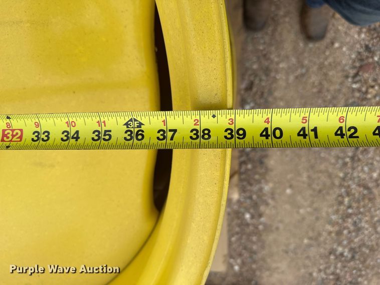 image for item EW4380 (2) John Deere wheels