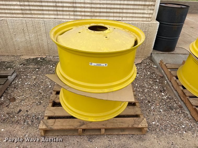image for item EW4381 (2) John Deere wheels