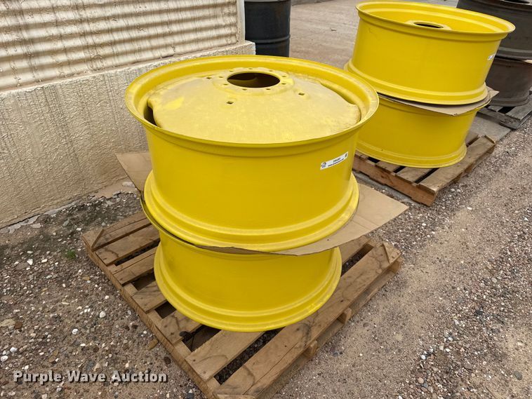 image for item EW4381 (2) John Deere wheels