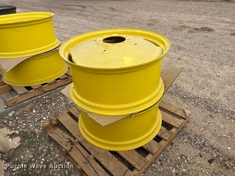 image for item EW4381 (2) John Deere wheels