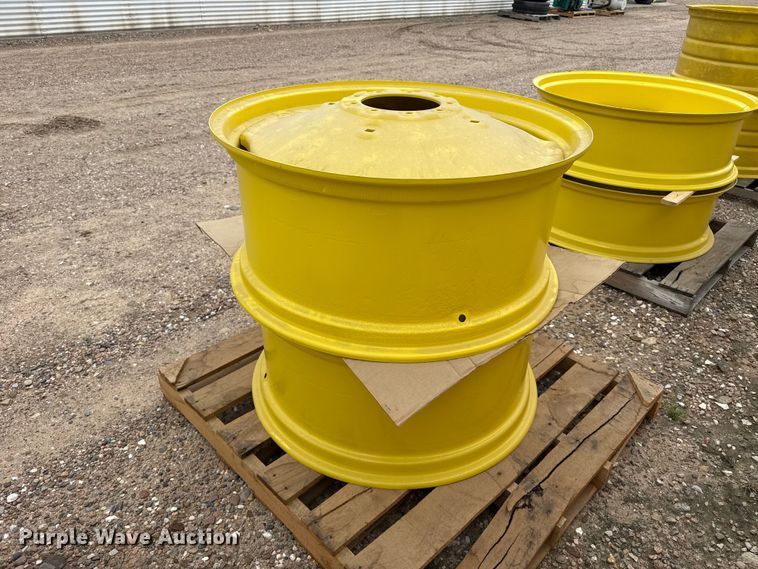 image for item EW4381 (2) John Deere wheels