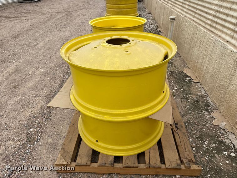 image for item EW4381 (2) John Deere wheels