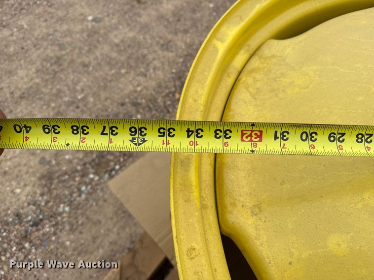 image for item EW4381 (2) John Deere wheels