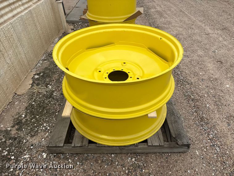 image for item EW4382 (2) John Deere wheels