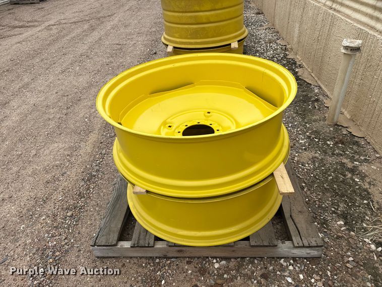 image for item EW4382 (2) John Deere wheels