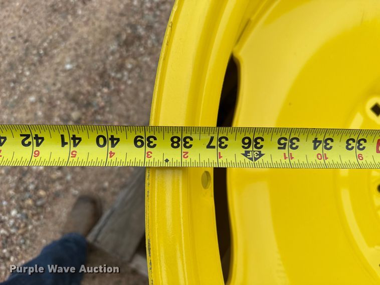 image for item EW4382 (2) John Deere wheels