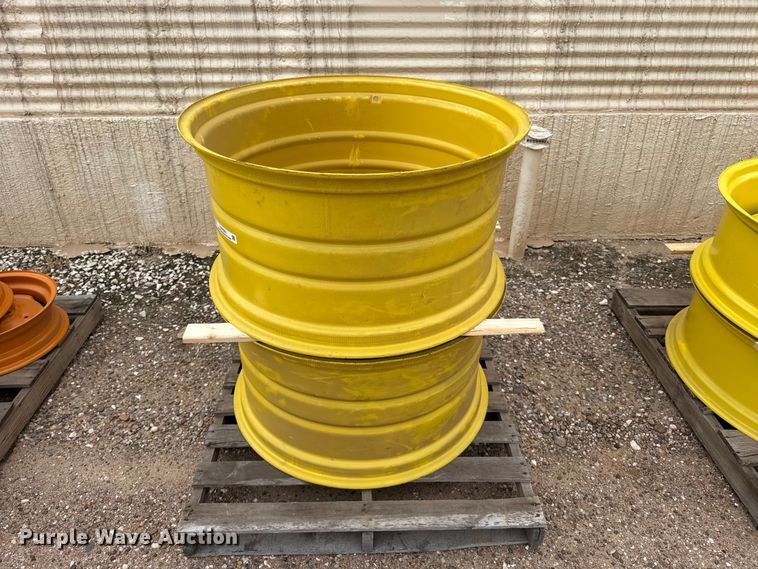 image for item EW4383 (2) John Deere wheels