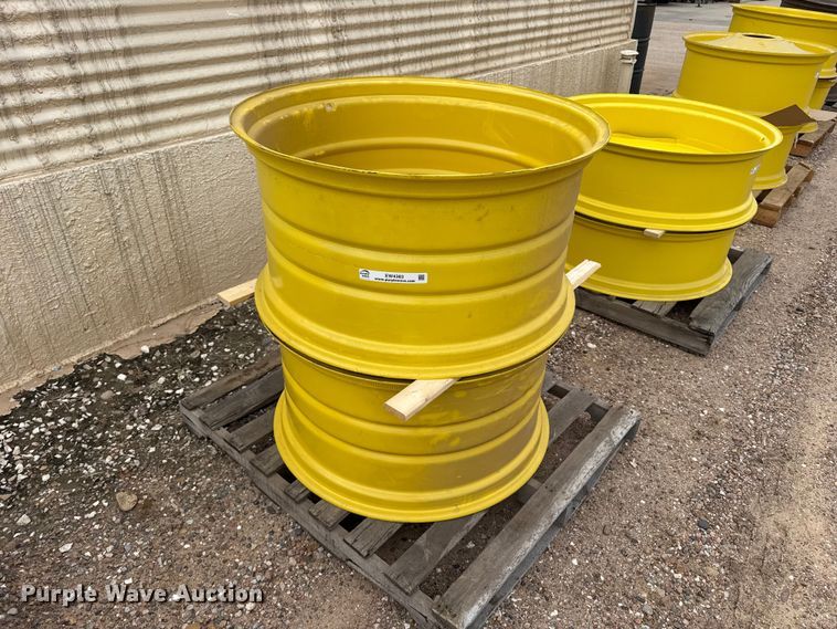 image for item EW4383 (2) John Deere wheels