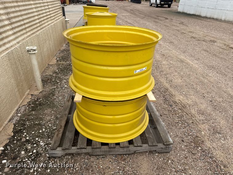 image for item EW4383 (2) John Deere wheels