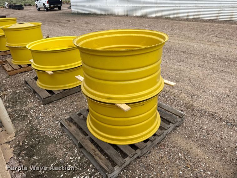 image for item EW4383 (2) John Deere wheels