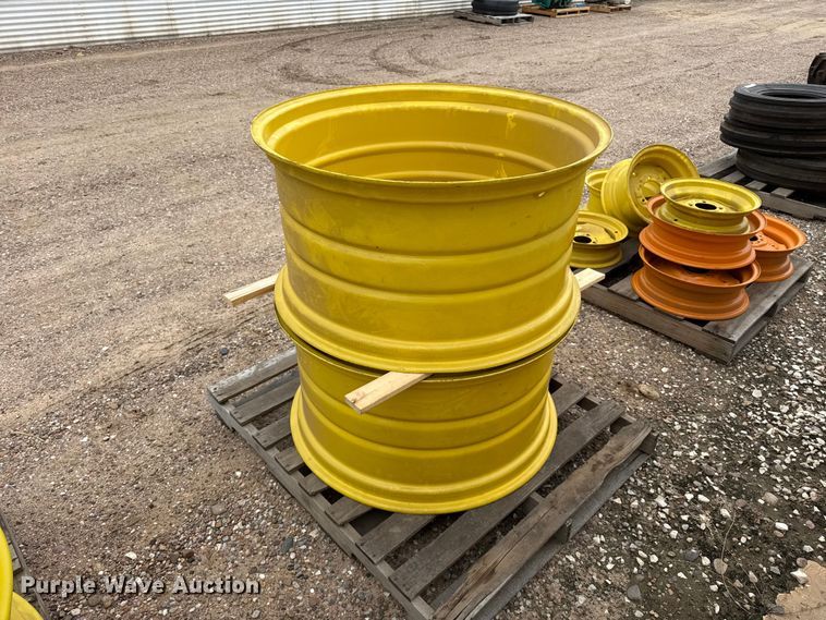 image for item EW4383 (2) John Deere wheels