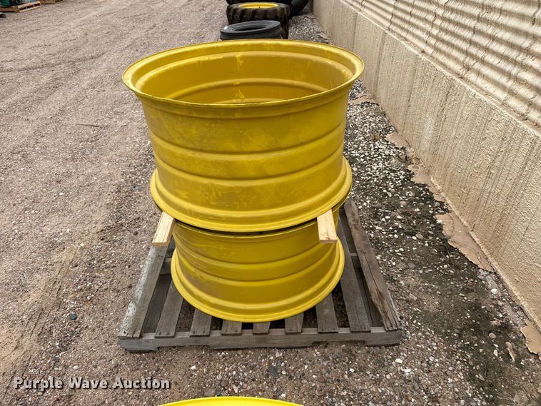 image for item EW4383 (2) John Deere wheels