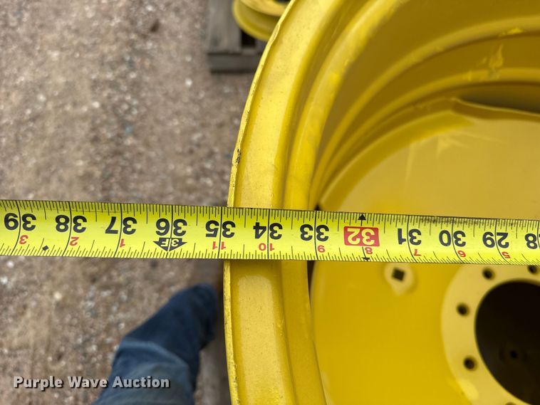 image for item EW4383 (2) John Deere wheels