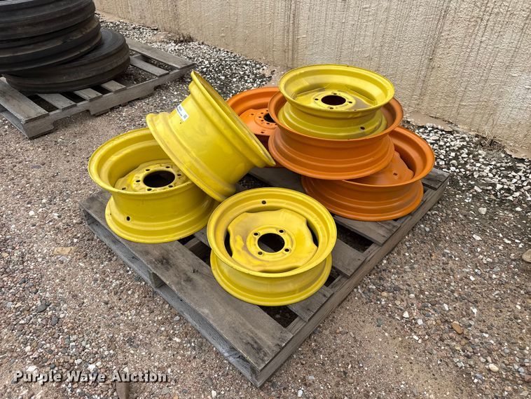 (7) tractor wheels