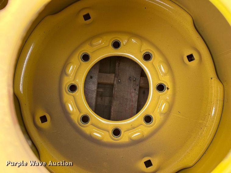 image for item EW4386 (2) 11.2-24 tires and wheels