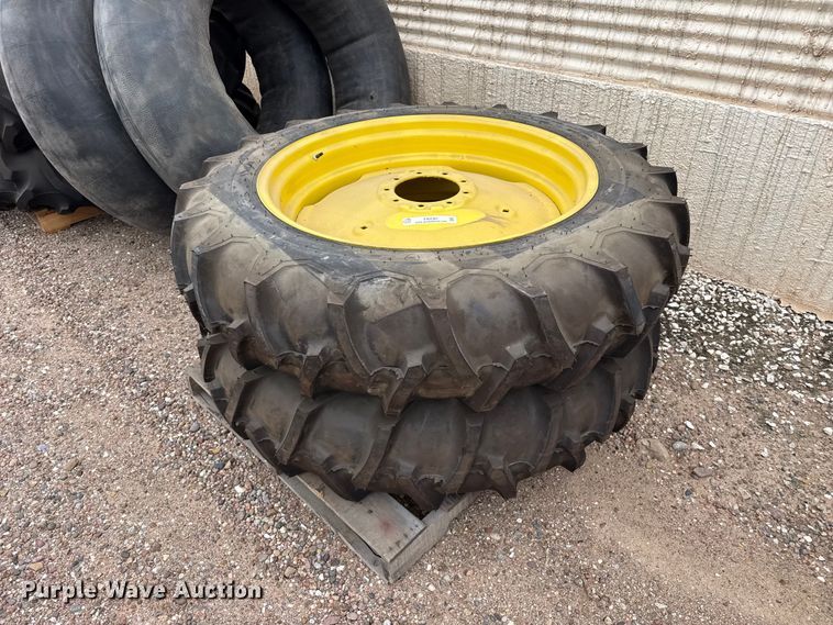 (2) 13.6-36 tires and wheels