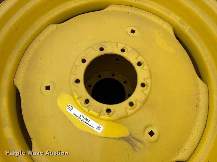 image for item EW4387 (2) 13.6-36 tires and wheels
