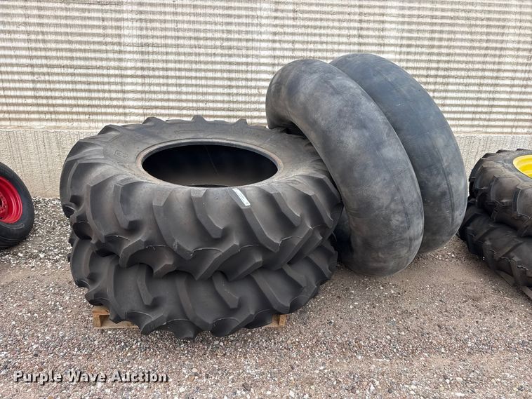 (2) 20.8-34 tires