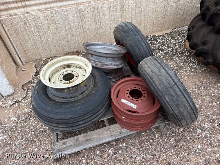 Tires and wheels