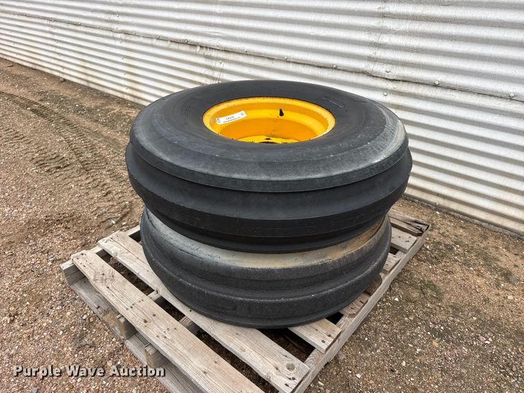 (2) 11.00-16 tires and wheels