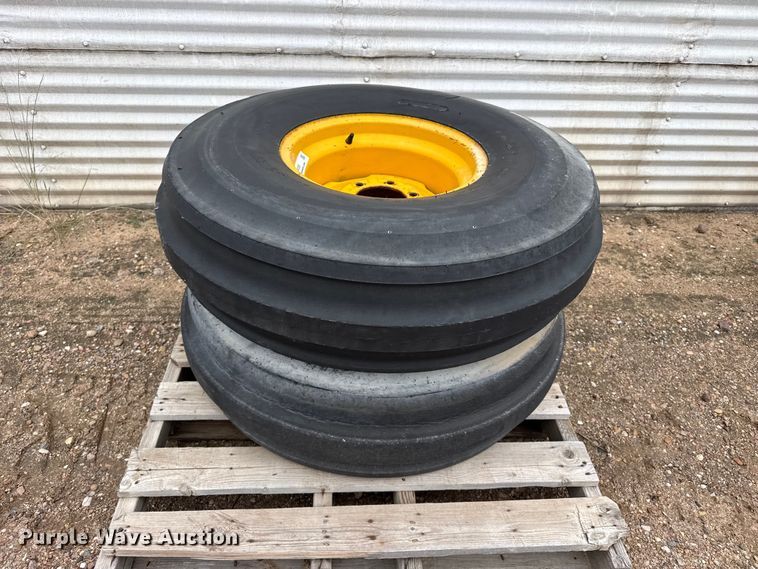 image for item EW4395 (2) 11.00-16 tires and wheels