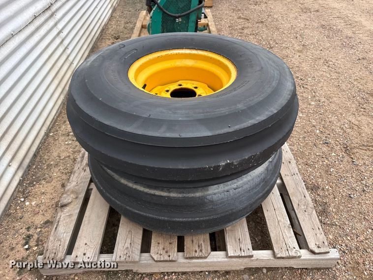 image for item EW4395 (2) 11.00-16 tires and wheels
