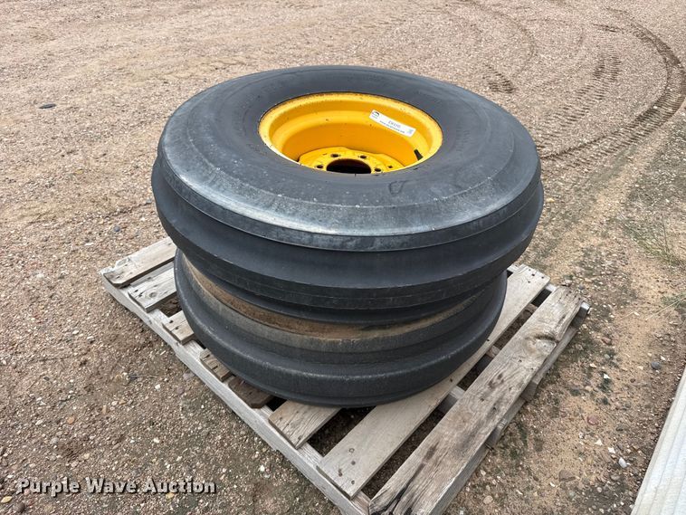 image for item EW4395 (2) 11.00-16 tires and wheels