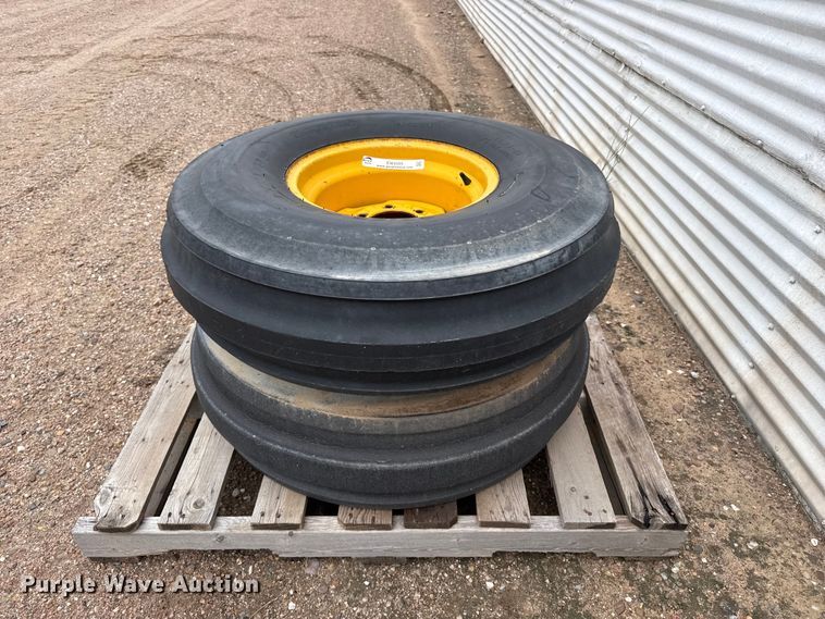 image for item EW4395 (2) 11.00-16 tires and wheels