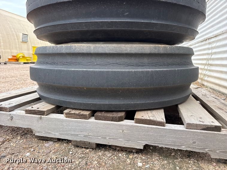 image for item EW4395 (2) 11.00-16 tires and wheels