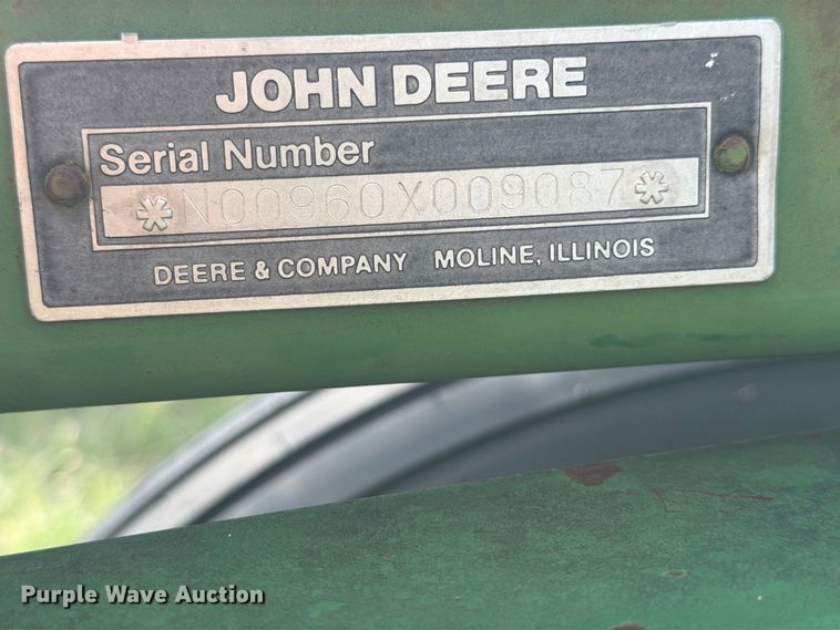 image for item EW4399 John Deere field cultivator