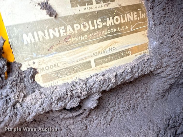 image for item EW4409 1967 Minneapolis Moline G-900 tractor