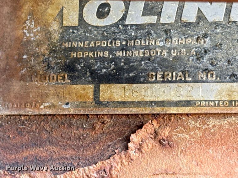 image for item EW4413 Minneapolis Moline G VI tractor