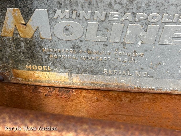 image for item EW4414 Minneapolis Moline G VI tractor