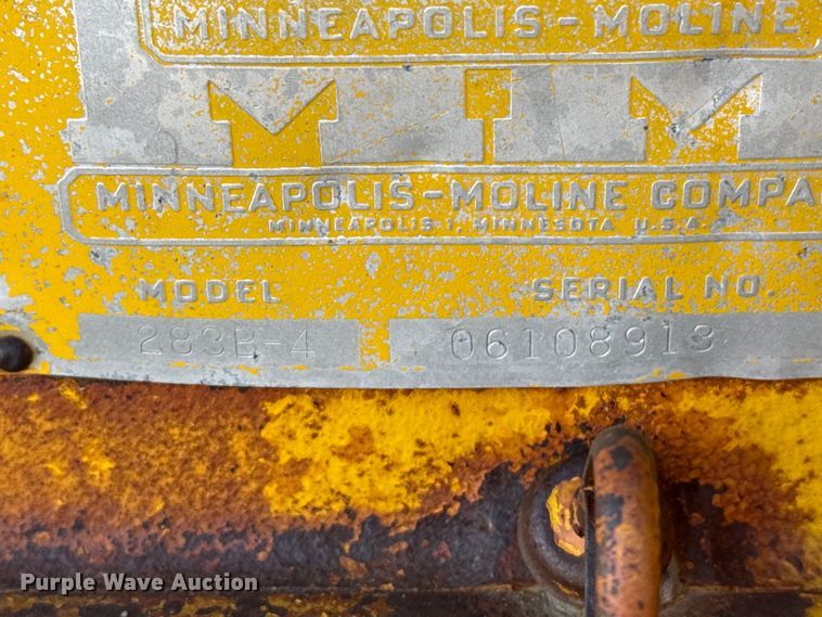 image for item EW4418 Minneapolis Moline U tractor