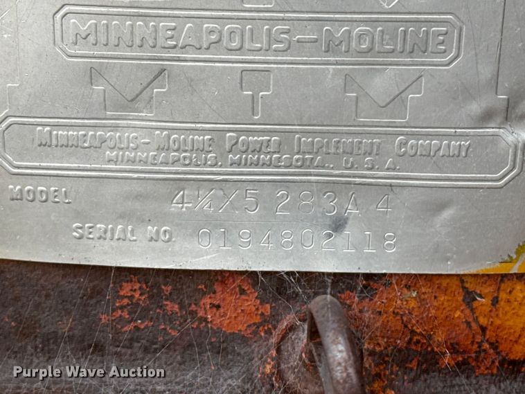 image for item EW4419 1948 Minneapolis Moline UTS tractor